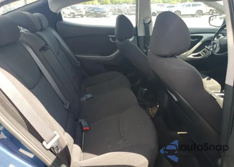 2016 Hyundai Elantra Se из США, поврежденный, VIN KMHDH4AE4GU624569